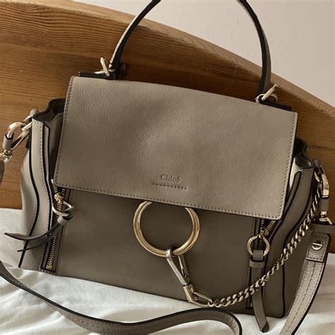 chloe faye day bag grey|chloe faye bag sale.